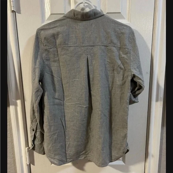 Outerknown Light Gray Casual Shirt - Picture 4 of 4